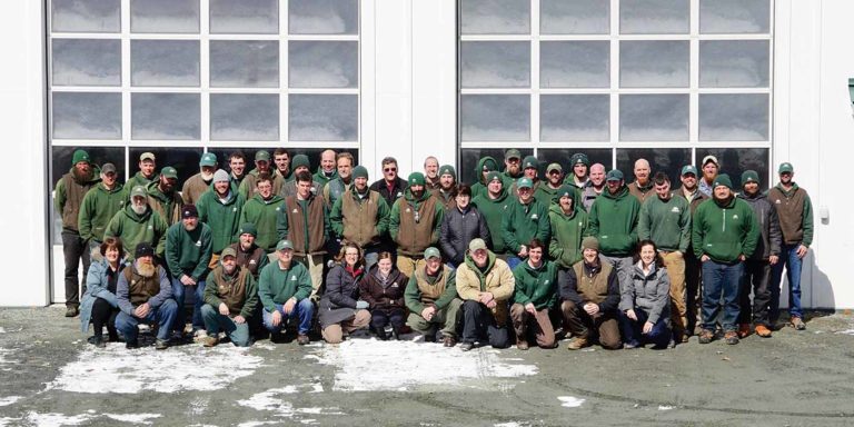 The Chippers staff in front of the Enfield location.