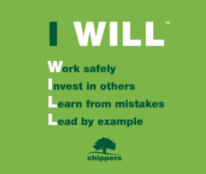 I WILL Chippers mantra poster.