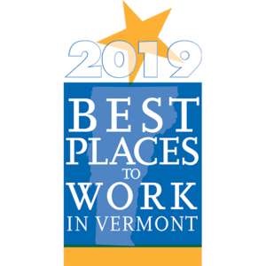 2019 Best Place to Work award image.